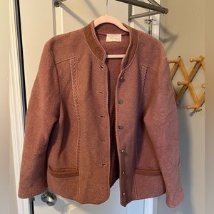 VINTAGE pink blazer / coat